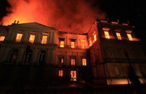 Urgente: Brasil perde 200 anos de história com Incêndio do Museu Nacional, no Rio