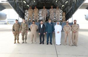 Qatar envia doações de alimentos para o exército