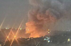 Israel bombardeia o sul do Líbano