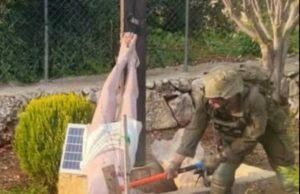 Soldados israelenses recebem prisão militar após profanação de símbolo cristão no sul do Líbano